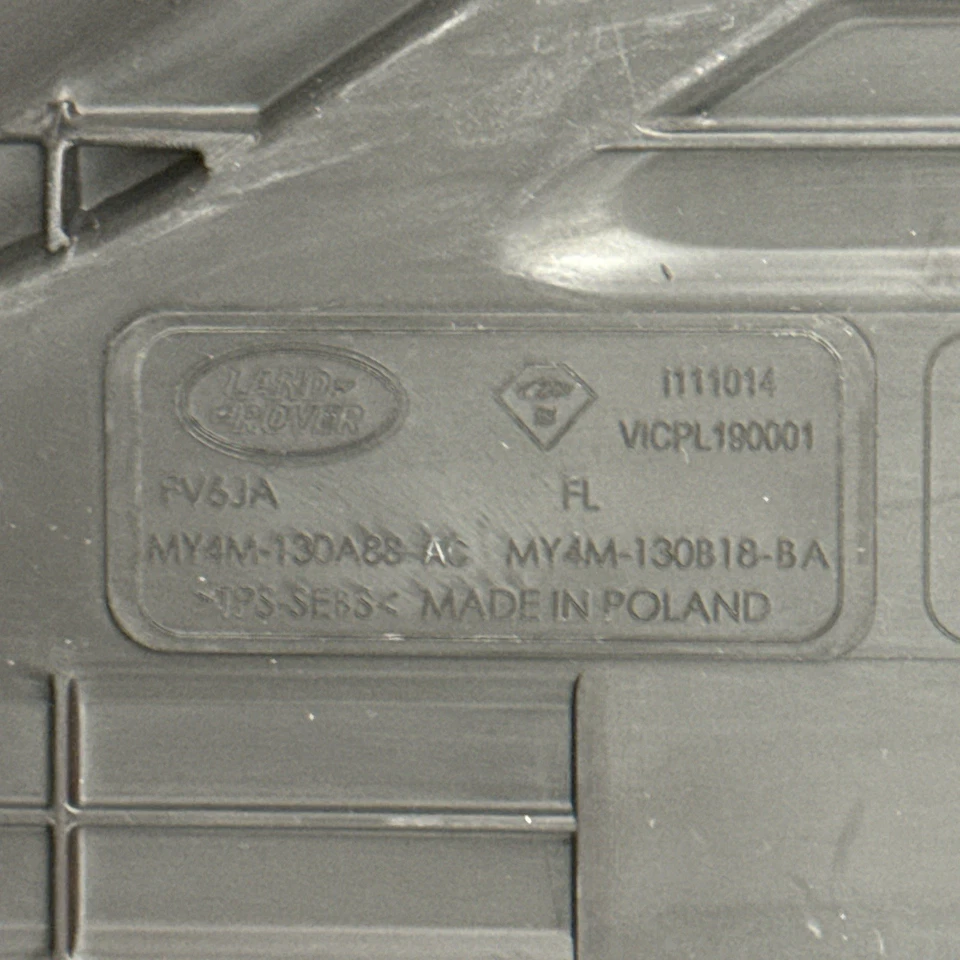 Juego de 4 alfombrillas de goma Land Rover Discovery 2017-2025 OEM MY4M130B8 Foto 2 de 4