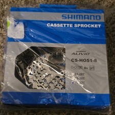 Shimano Alivio CS-HG51 8-Speed Cassette Sprocket 11-32t -Hyperglide Technology