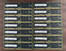 12 x 16GB Samsung DDR3 PC3L-12800R ECC Registered RDIMM 240-Pin M393B2G70QH0