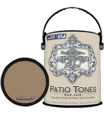 #ad #ad ALL IN ONE Deck and Patio Paint Non slip Acrylic Coating SEALED SEA DRIFT 1 Gal $99.94