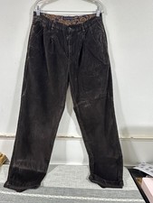 Tommy Hilfiger Mens Dark Brown Cords Size W34 L32 3169