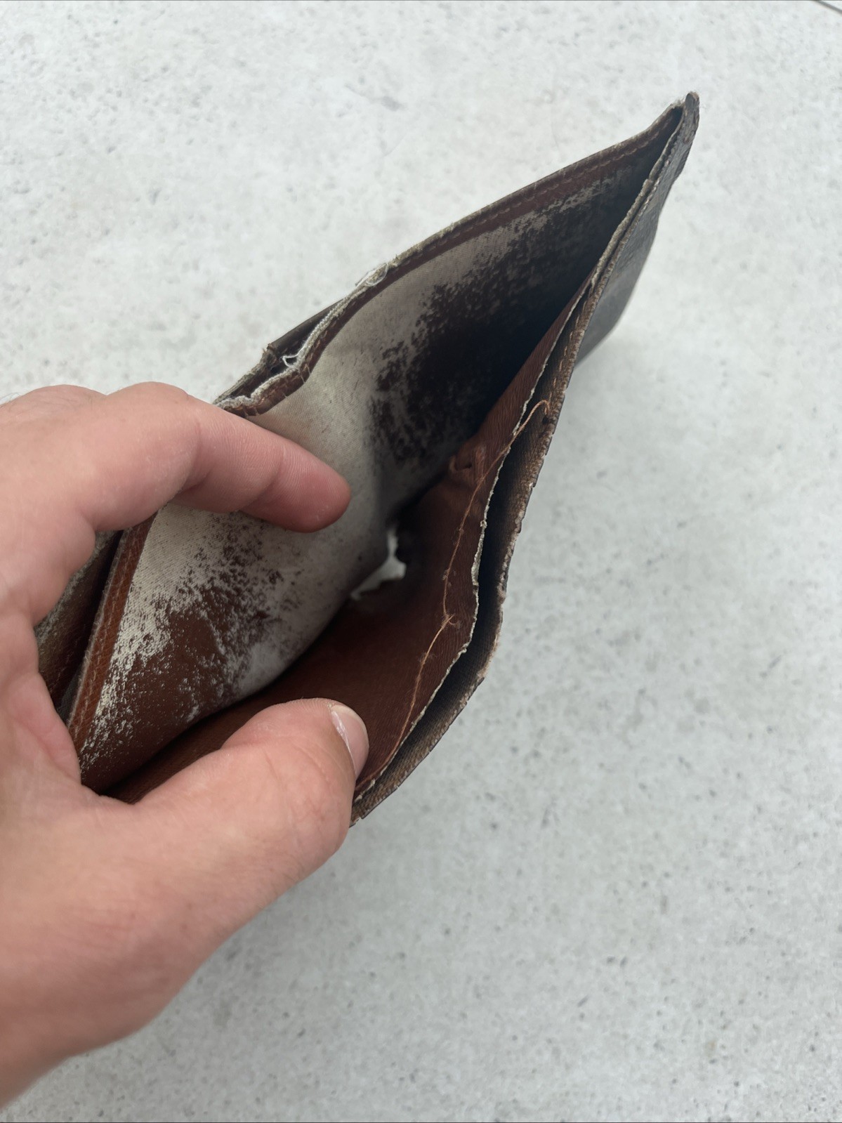 Louis Vuitton Brown Monogram Bi-Fold Wallet £400RRP Authentic image 7
