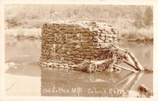 Postcard RPPC Sutter's Mill Coloma California c1942 
