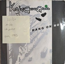 Kajagoogoo Hang on Now Vinyl Record 7" VG/G+ EMI 5394 1983