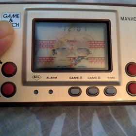 GAME & WATCH GOLD Manhole