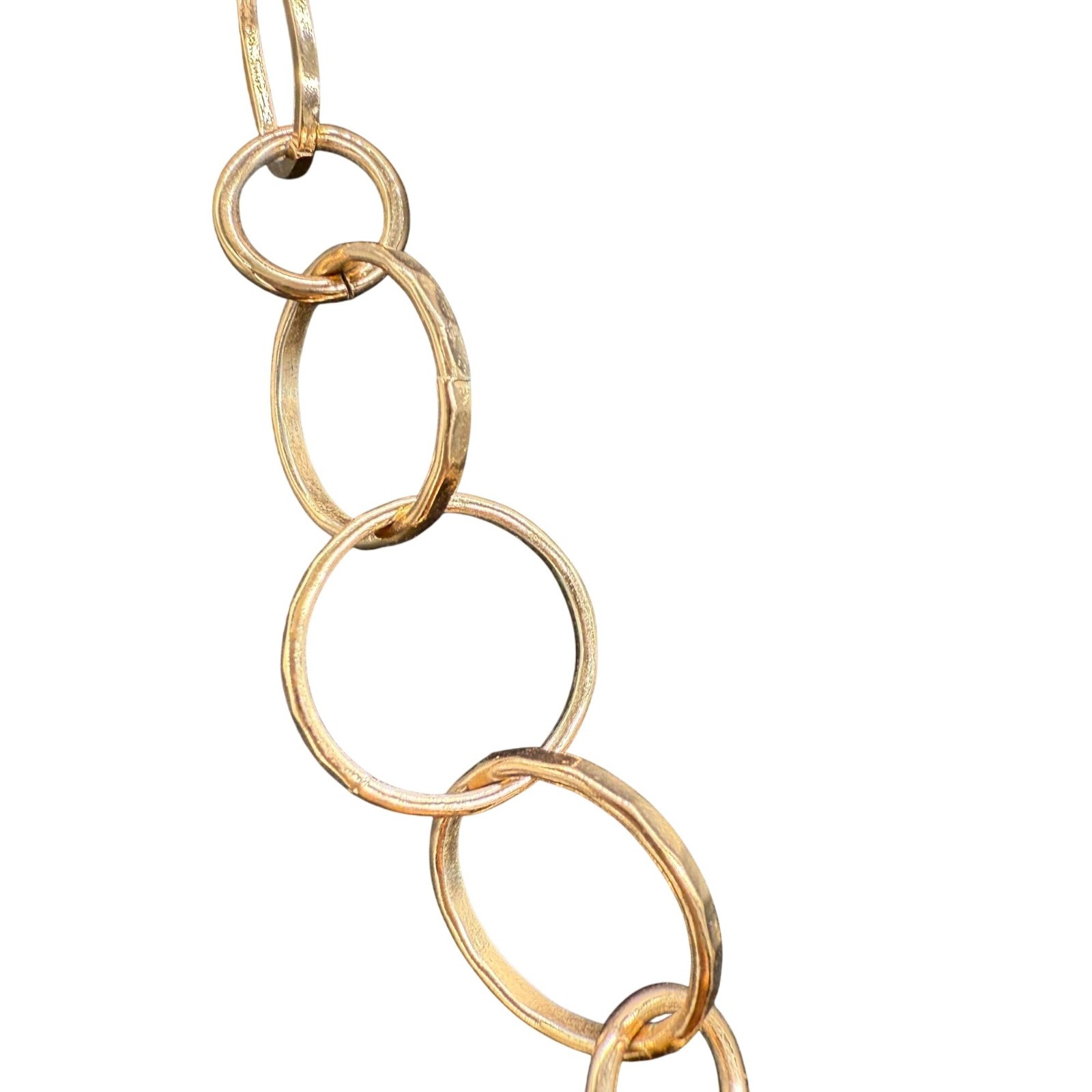 Chico's Circle Pendant Chain Statement Necklace B… - image 4