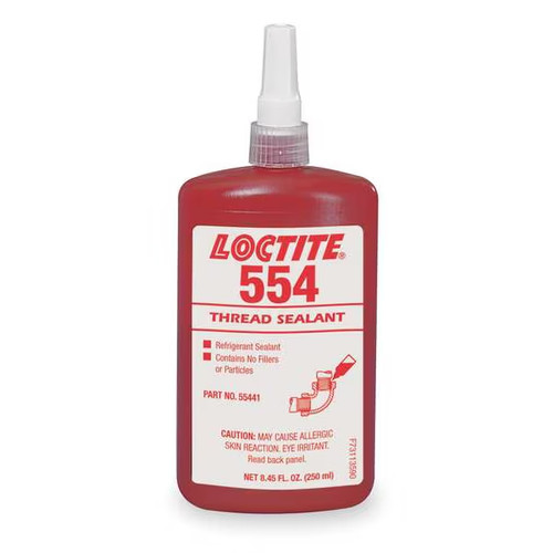 ⭐ LOCTITE 554 Pipe Thread Sealant 135489- 8.5floz / 250 ml Henkel Dated 11/24 ⭐