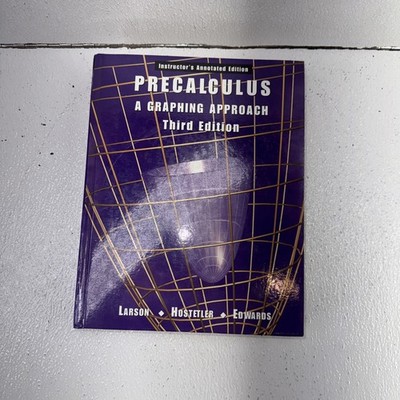 Precalculus: A Graphing Approach Third Edition
