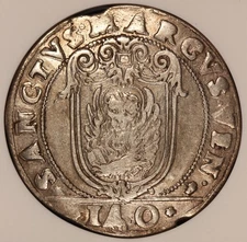 1620-21 HZ Italy Venice Scudo Silver Coin - NGC XF 40 - DAV-4239 - KM# 98