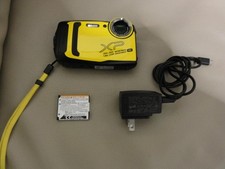 FUJIFILM FinePix XP140 Yellow Digital Camera 4K Tested Excellent Condition
