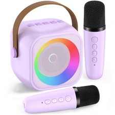 Karaoke Machine for Kids Adults, Karaoke Toys Gifts for Girls Boys, Portable ...