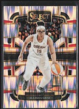 Allisha Gray 2024 Panini Select WNBA #51 Concourse Flash Prizm