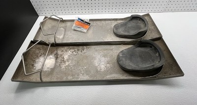 Kraft Tool Co. Concrete Knee Boards Pair w/ Handles and Foot Pads