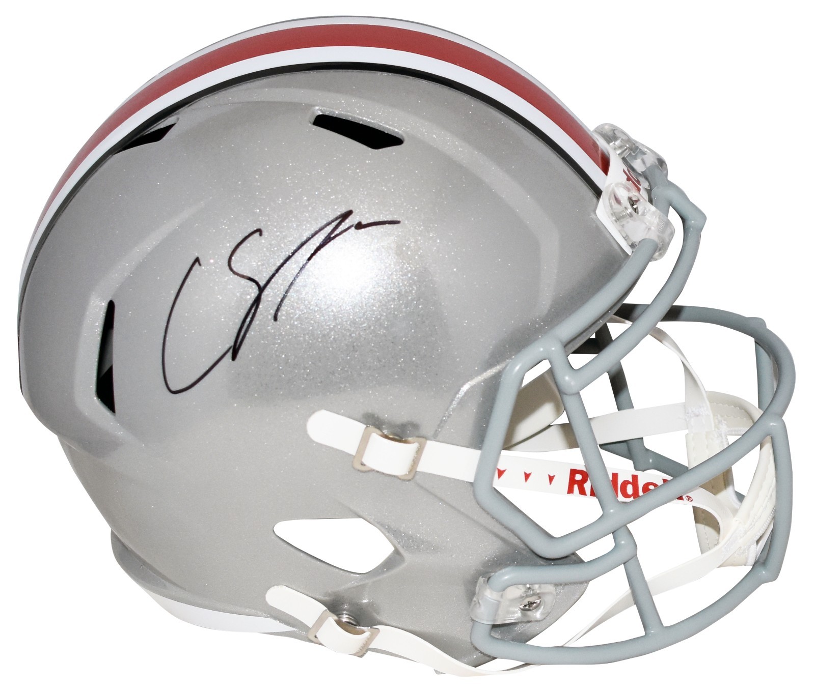 Cade Stover Autographed Signed Ohio State Buckeyes FULL SIZE SPEED HELMET BECKETT 