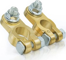 Battery Terminal Connectors Heavy Duty Top Post Clamp Set 1 Pair Battery Terminal Connectors Heavy Duty Top Post Clamp Set 1 Pair