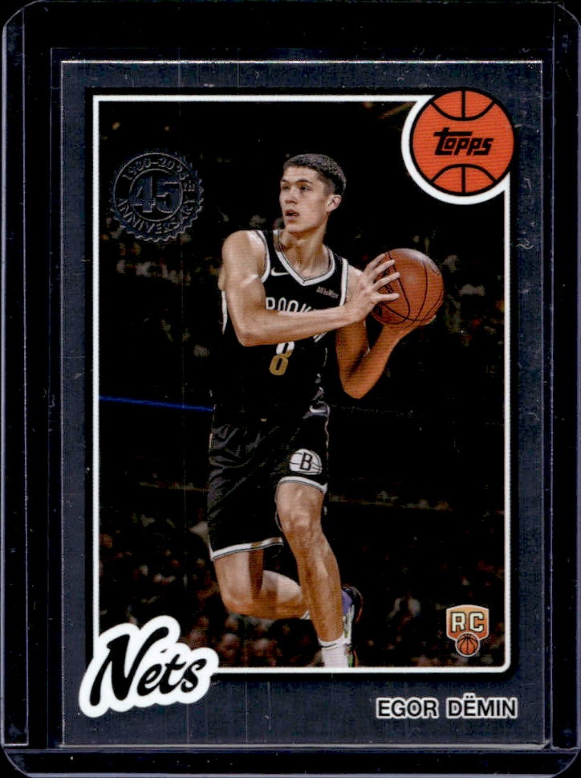 2025-26 Topps Egor Demin 1980-81 RC Rookie #80BK-55 Nets