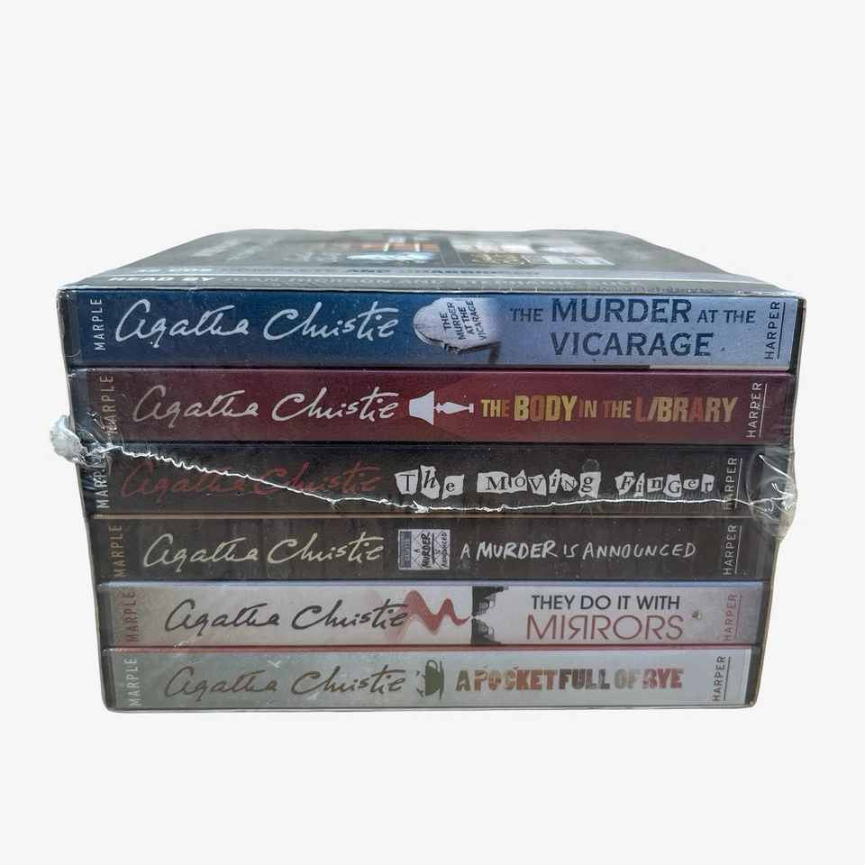 Agatha Christie CD Audio Book Box Set Miss Marple The Early Years New Sealed - image 2 of 4