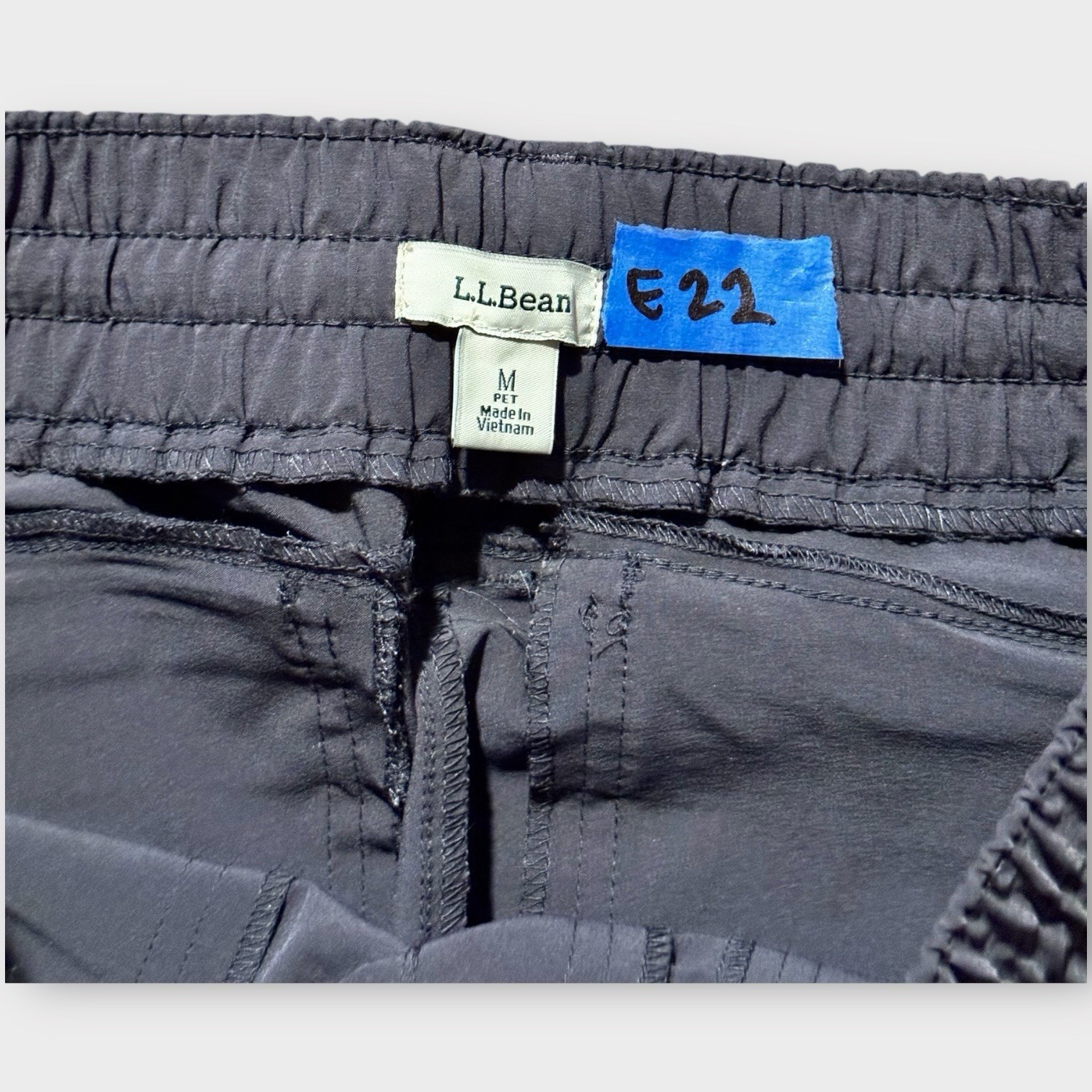 L.L. BEAN Womens M-Pet Venture Stretch Trail Pants Mid Rise Straight Leg Hike LL image 3