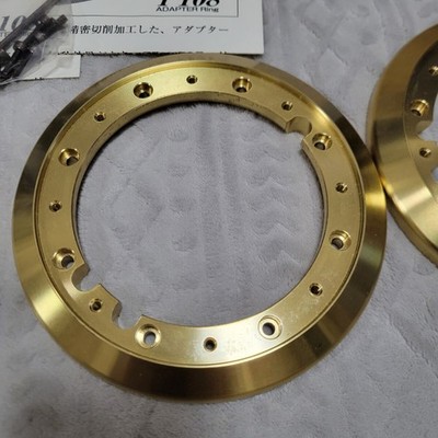 FOSTEX 真鍮製10センチ用アダプターリング FOSTEX P-108 Brass Adapter