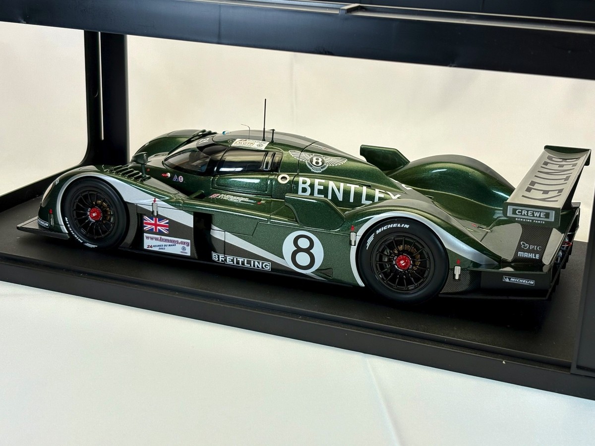1:18 AUTOart Bentley Speed 8 #8 2003 Le Mans 24Hr Herbert Brabham