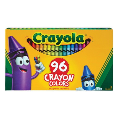 Wachsmalkreide Buntstifte Kinder Malstifte Bastel OVP NEU CRAYOLA 96 Farbtöne