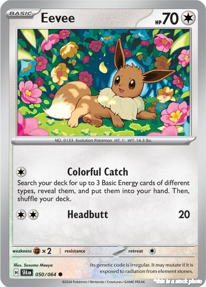 Eevee SFA 050/064 Pokémon Common NM