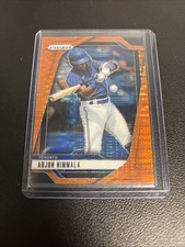 2025 Panini Prizm Arjun Nimmala /399 RC Orange pulsar prizm #87