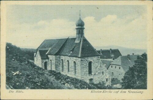 Postcard Rhön monastery church on Kreuzberg (no. 9548)