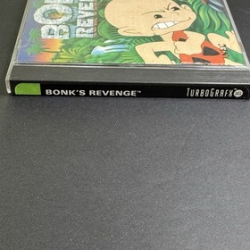 Bonk's Revenge - TurboGrafx-16, 1991 - CIB Complete In Case - Tested