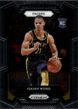 2023-24 Panini Prizm Isaiah Wong #154 Indiana Pacers 28A