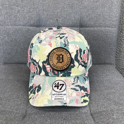 Detroit Tigers Hat Cap Strap Back Womens One Size Multi MLB '47 Spring Training