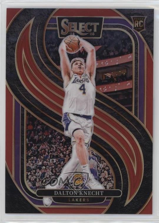 2024-25 Panini Select Premier Level Red Prizm 102/199 Dalton Knecht #186 1a39