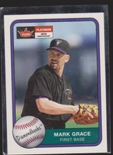 Mark Grace Cards Inserts Vintage Premium Collection LOOK