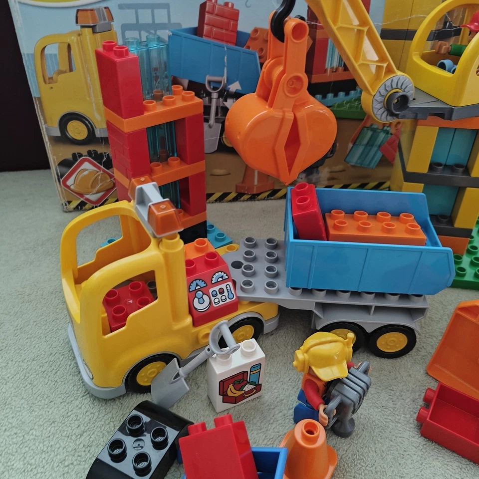 Lego Duplo 10813 - Le Grand Chantier - Complet - Construction Grue Camion - Photo 4/4
