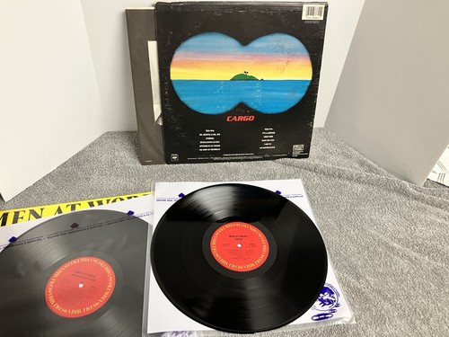 Men At Work 2 LP Lot Business As Usual Cargo Columbia BL 37978 QC 38660 - Bild 20 von 24