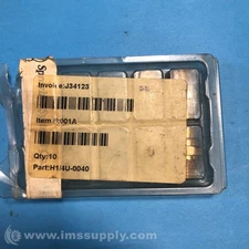 Spraying Systems Mfg H1/4U-0040 Pack of 10 Spray Nozzles 7595