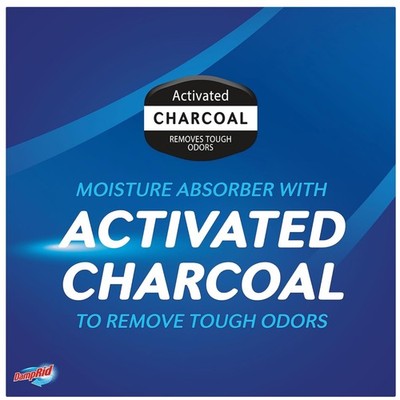 Disposable Moisture Absorber with Activated Charcoal, 3 Pack