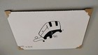 Original Signed Drawing Toaster From Book 4x6 OOAK Cute Wave Waving Hello Friend — photo 3