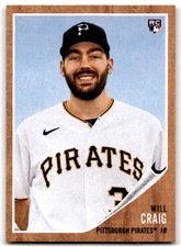 2021 Topps Archives Will Craig RC Pittsburgh Pirates #88