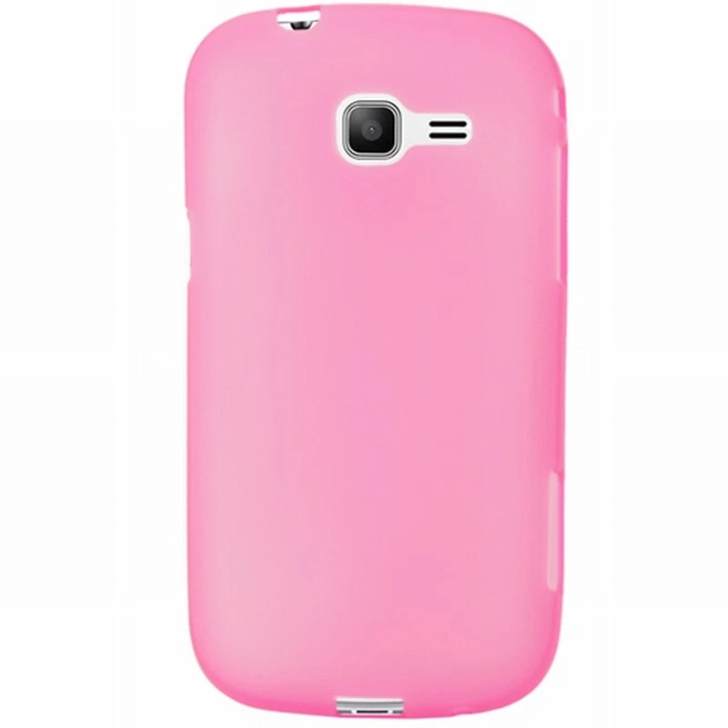 COQUE MOCCA DESIGN GEL FROST ROSE POUR SAMSUNG GALAXY TREND LITE S7390 - Photo 1/1