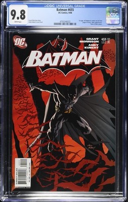 Batman (1940) # 655 CGC 9.8 (2425614) 1st Appearance Damian Wayne 2006