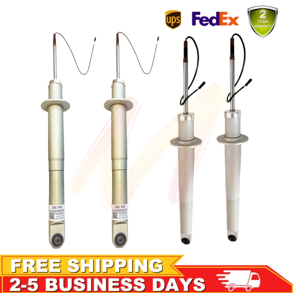 4X Front Rear Shock Absorbers For 2013-2018 Maserati GranTurismo 286945 286946