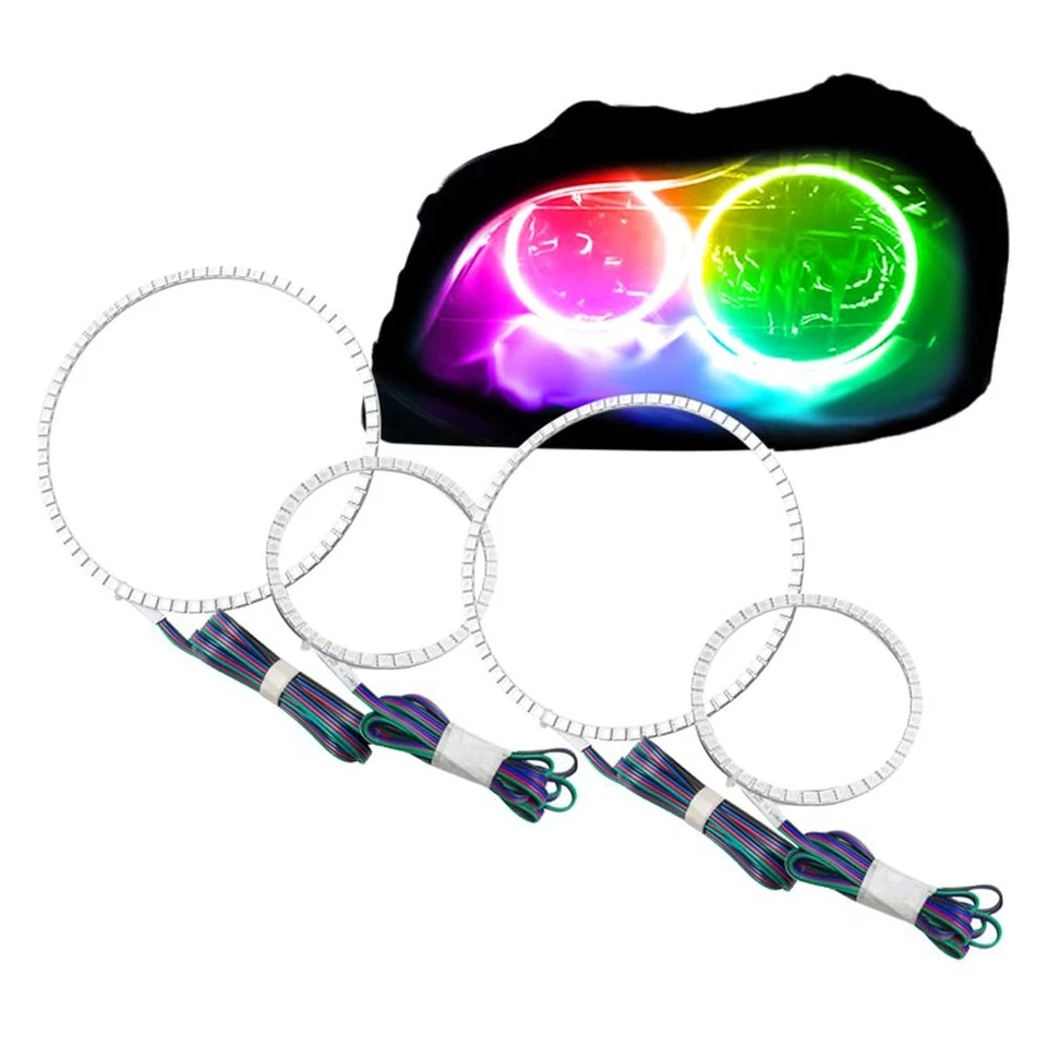 Surface Halo Head Lights LED Add On by Oracle Lighting ColorSHIFT 2681-504 Foto 2 de 4