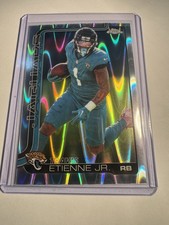 2025  Topps Chrome Travis Etienne Jr. #139 RayWave Refractor Jaguars