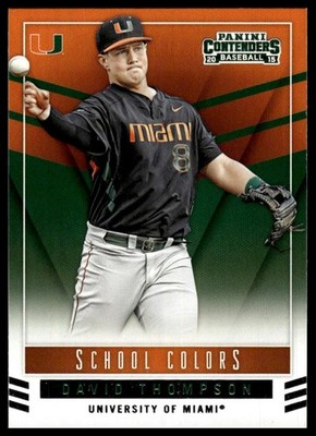 2015 Panini Contenders #49 David Thompson School Colors