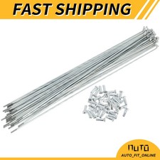 36 Set 14G Bicycle Spokes 273mm Bike Wheel Spokes Galvanized autobon Steel