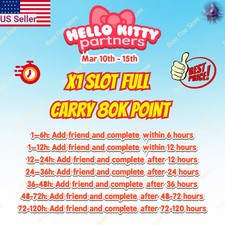 Hello Kitty Partner    Mogo partners   Full Carry 80k points   Cheapest