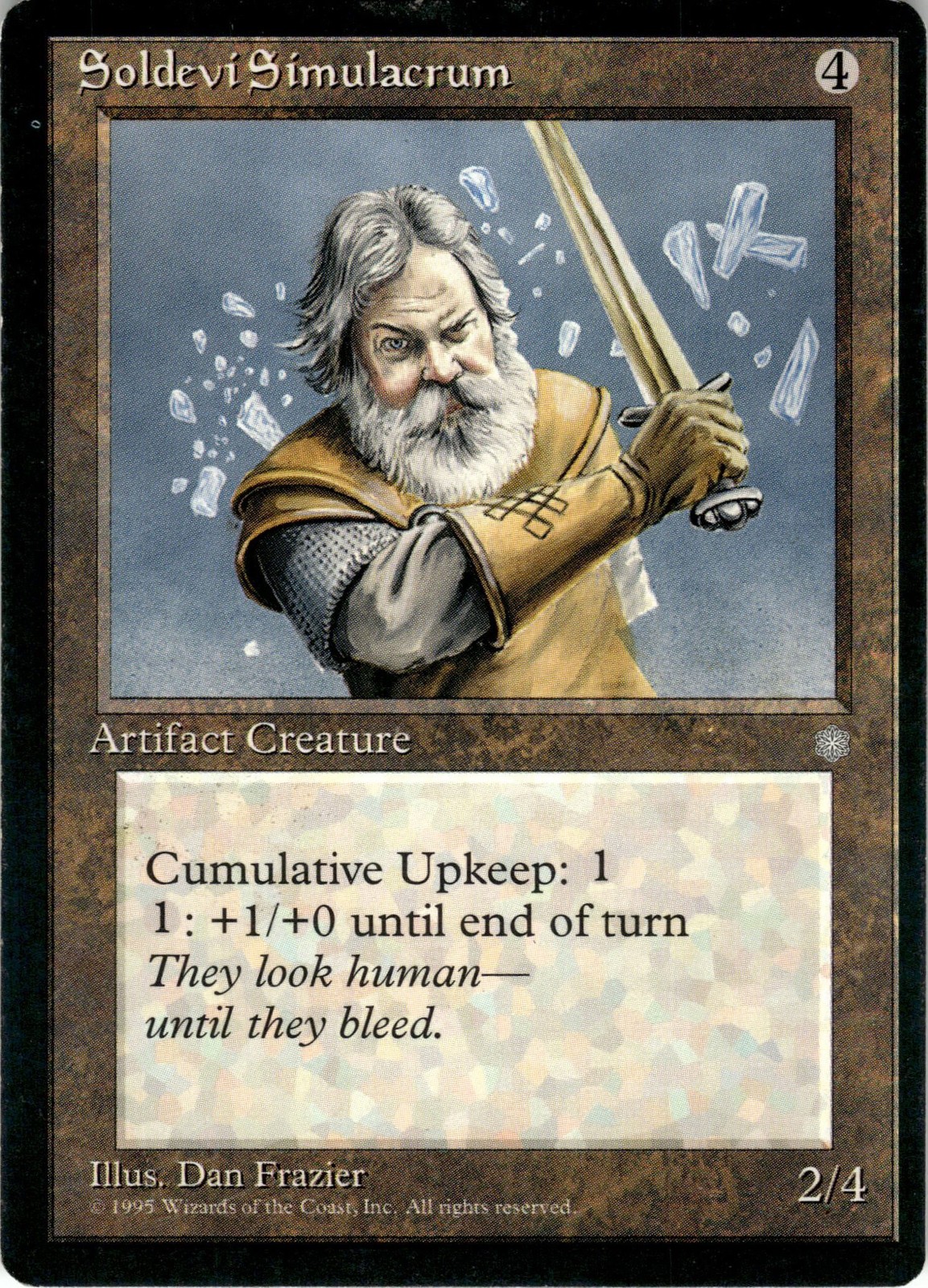 Magic Soldevi Simulacrum Ice Age 339 Heavily Played