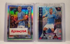 Soccer Card Lot (11) -Topps & Panini, Parallels & Rookies, UEFA & MLS, Haaland +