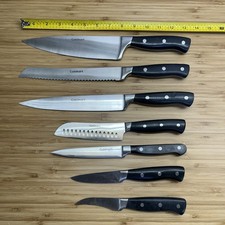 Cuisinart Stainless Steel Knife Lot Of 7 Kitc...